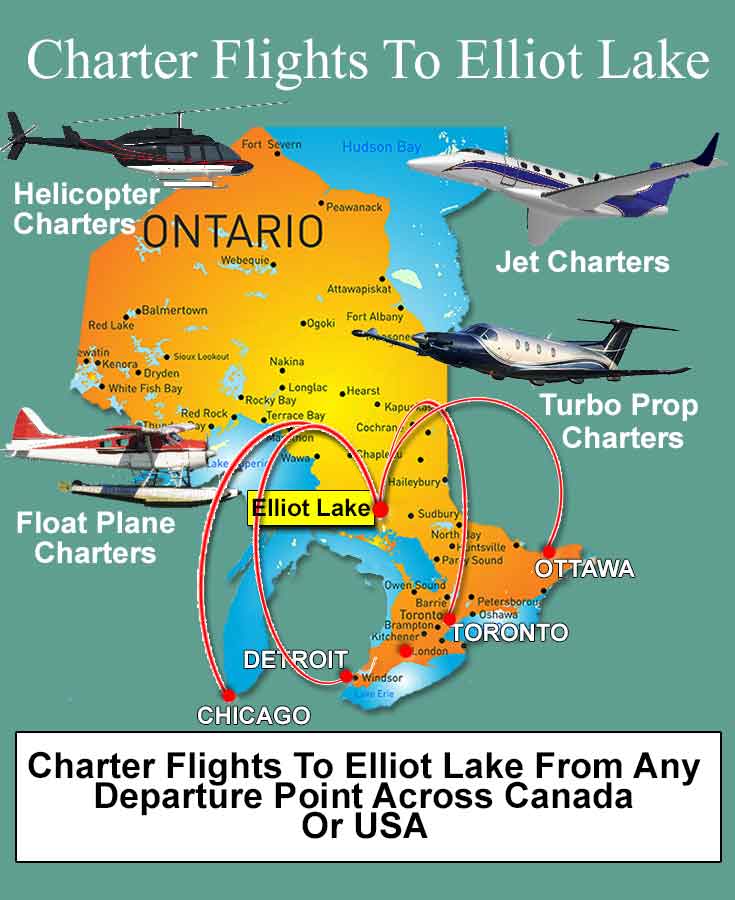Elliot Lake Charter Flights